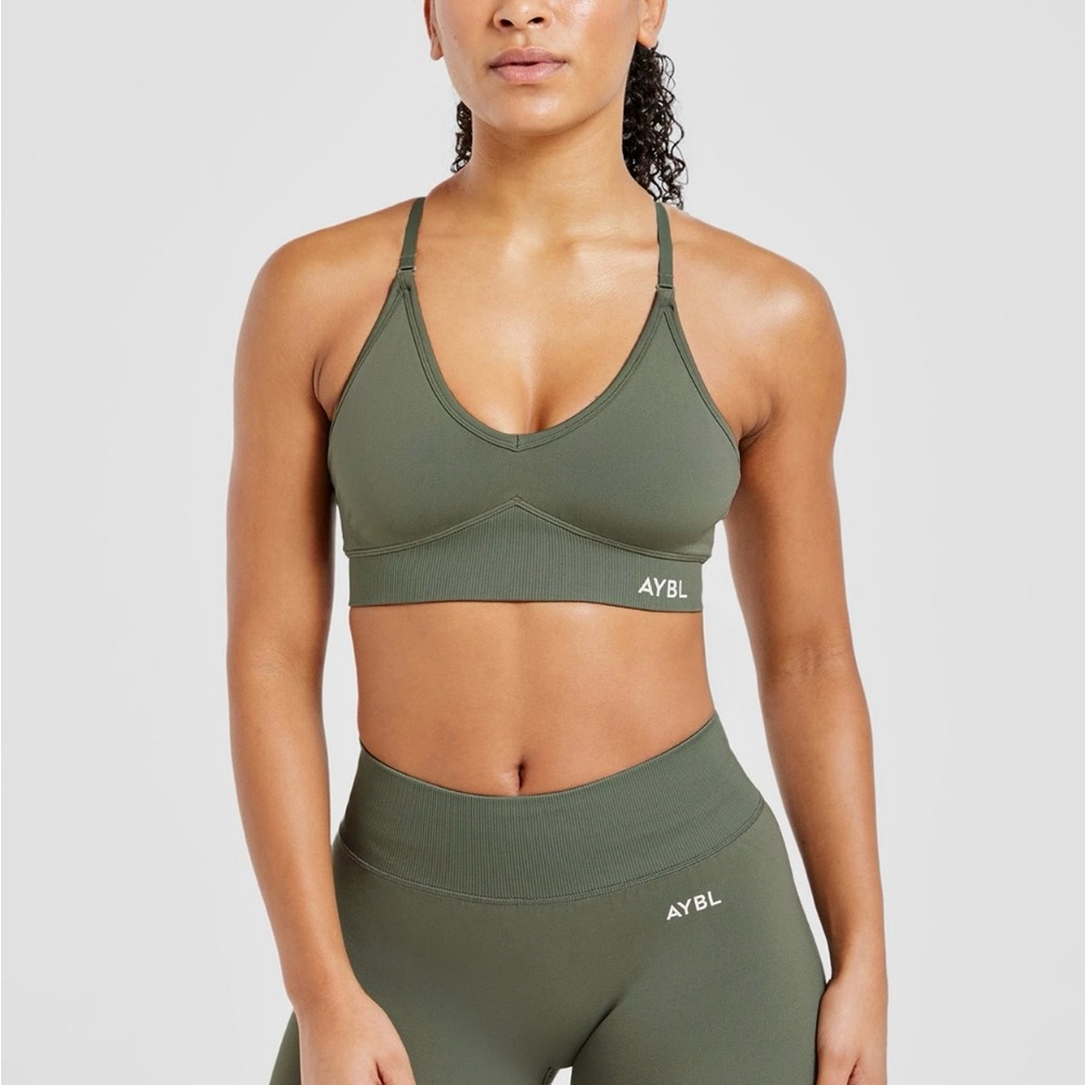 AYBL Olive Green Sports Bra